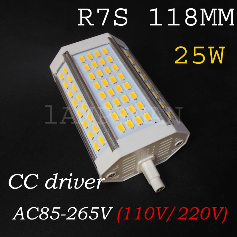 Настоящая мощность R7S 15 Вт/20 Вт/25 Вт/30 Вт J78/J118/J189 5730 5630 SMD Светодиодный прожектор