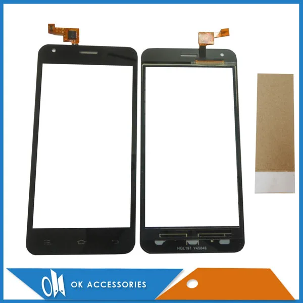 

For Ark s451 Touch Screen Sensor Panel Lens Front Glass Replacement Touchscreen Black Color With Tape 1PC/Lot .