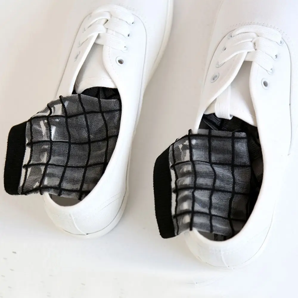 Сексуальные кружевные женские носки зеркальные сетчатые стеклянные шелковые