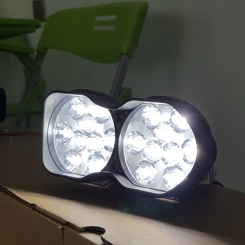 Aslent мотоциклы светодиодный фары лампы дневного света 25W (2000Lm мотоцикл скутеры