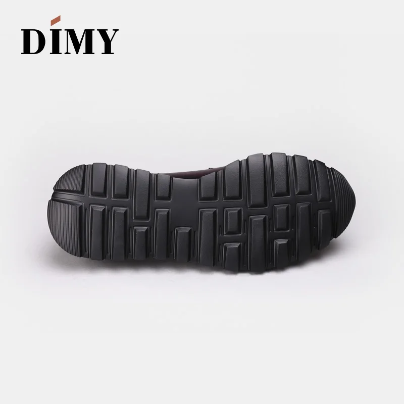 Dimy/ручная работа Обувь без застежки Летняя мужская кожаная дышащая повседневная