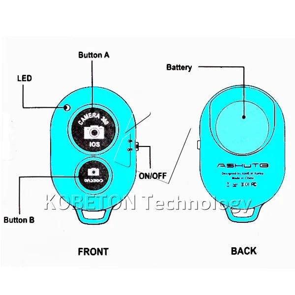 Монопод Kebidu с удлиненной ручкой селфи палка Беспроводная Bluetooth камера