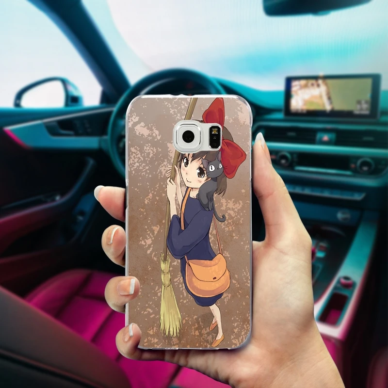 Soft TPU Mobile Phone Cases for Samsung Galaxy Note 2 3 4 5 8 S3 S4 S5 Mini S6 S7 S8 S9 Edge Plus Coque Kiki'S Delivery Service |