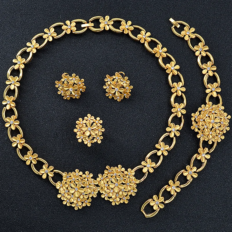 Sunny Jewelry романтическое ювелирное изделие с кубическим цирконием круглый цветок