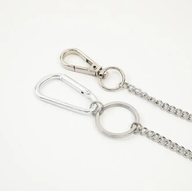 Длинная Мужская цепочка из нержавеющей стали 45 см в стиле панк хип хоп|Брелоки| |