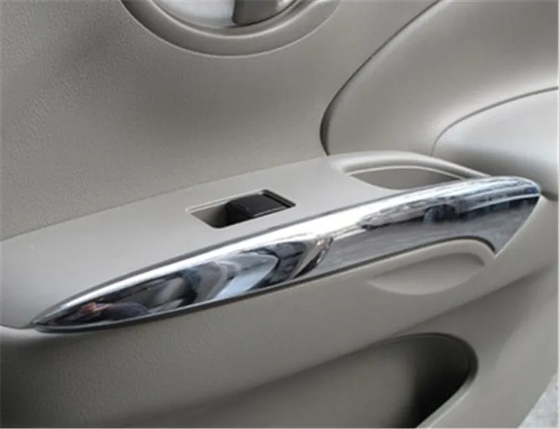 Стайлинг автомобиля внутренняя дверная ручка подходит для Nissan Versa sunny hiso 2011-2015