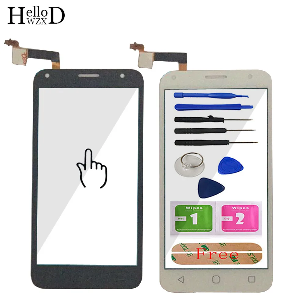 Сенсорный экран сенсор для Alcatel One Touch Pixi 4 5 0 5010 OT5010 5010D 5010E 5010G сенсорный Переднее