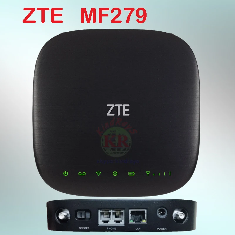 AT&T ZTE MF279 Карманный 4G LTE WiFi роутер поддержка B2/B4/B5/B12/B29/B30 Мобильный Точка доступа|3G/4G