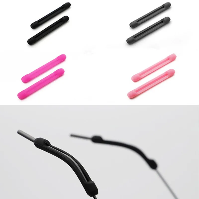 Colorful Silicone Glasses Hook Eyeglasses Sports Reading Sunglasses Strap Cord Holder Neck Headband Accessories | Аксессуары для
