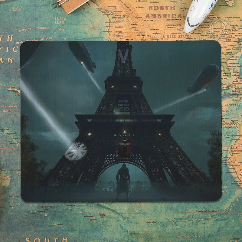 MaiYaCa Игра Assassin красивый коврик для мышки в стиле аниме размер для 25X29 см игровые коврики для мыши - Цвет: 25X29cm