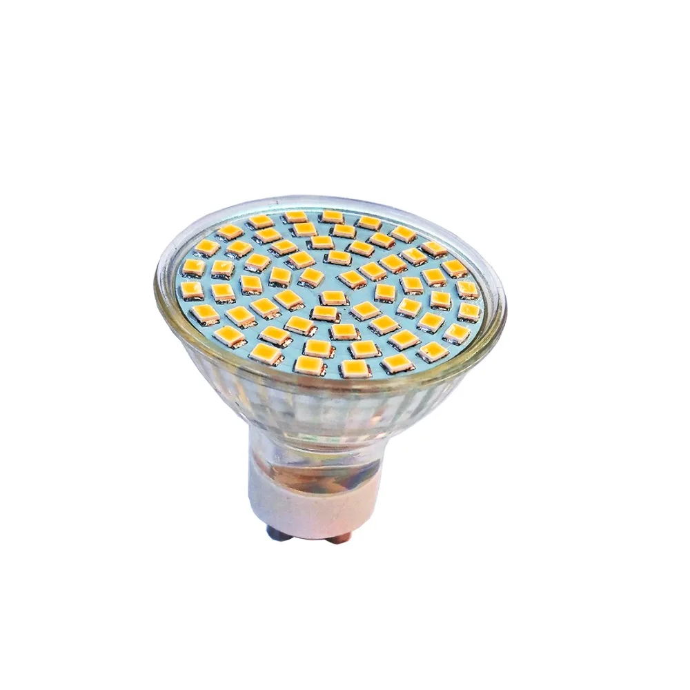 GU10 Светодиодная лампа 7 Вт AC220V GU5.3 светодиодный прожектор теплый/холодный белый