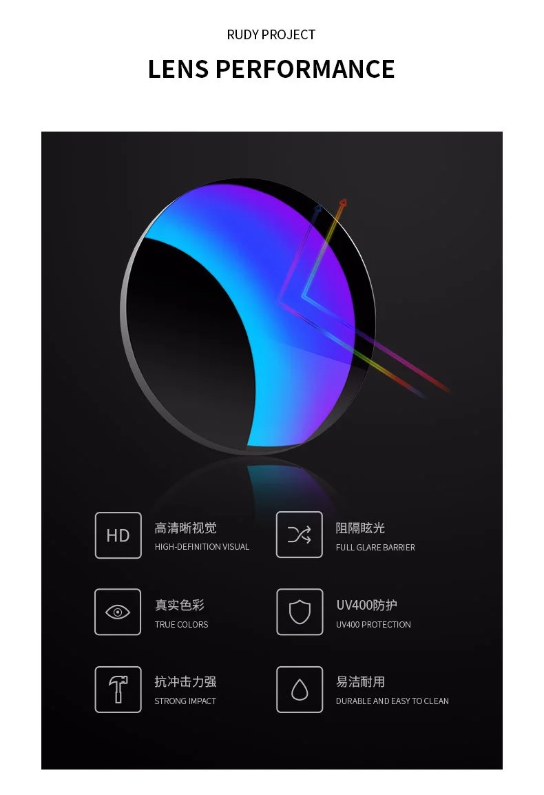 RUDY проект Классический Винтаж UV400 уличные защитные очки для велоспорта для мужчин/женщин кошачий глаз солнцезащитные очки, солнцезащитные очки