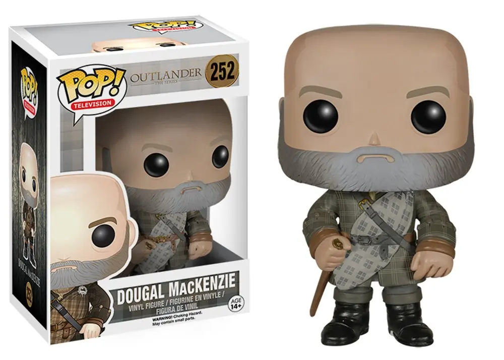 Официальный Funko pop Outlander-Dougal Mackenzie Виниловая фигурка Коллекционная модель игрушки с оригинальной коробкой