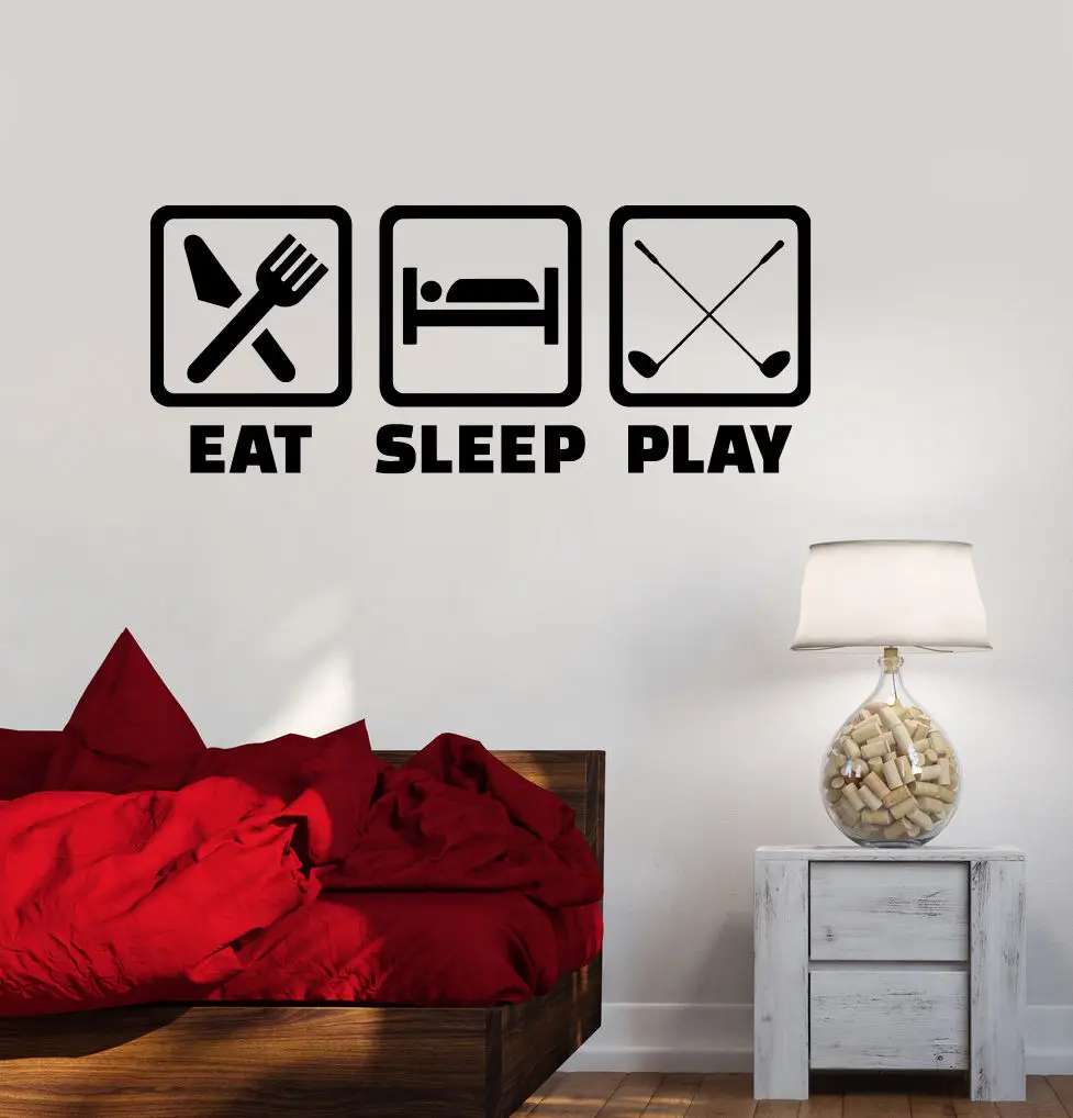 Съемные Виниловые наклейки на стену с надписью «Eat Sleep Game Boys»