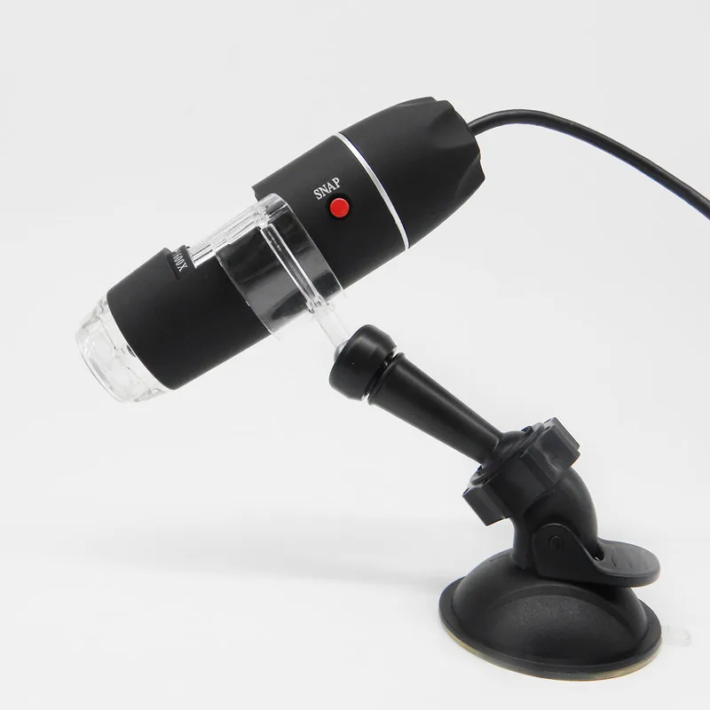 Автомобильный держатель на присоске с Mega Pixels 1600X 8 LED Цифровой Микроскоп USB