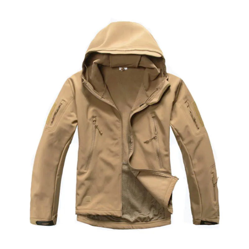 TAD Sharkskin флисовая куртка для мужчин Охота Одежда водостойкие инструменты охоты