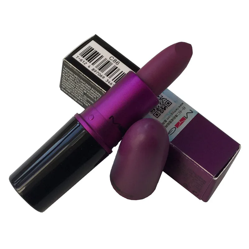 MYG матовая губная помада фиолетовая косметическая Матовая жидкая набор|lipstick