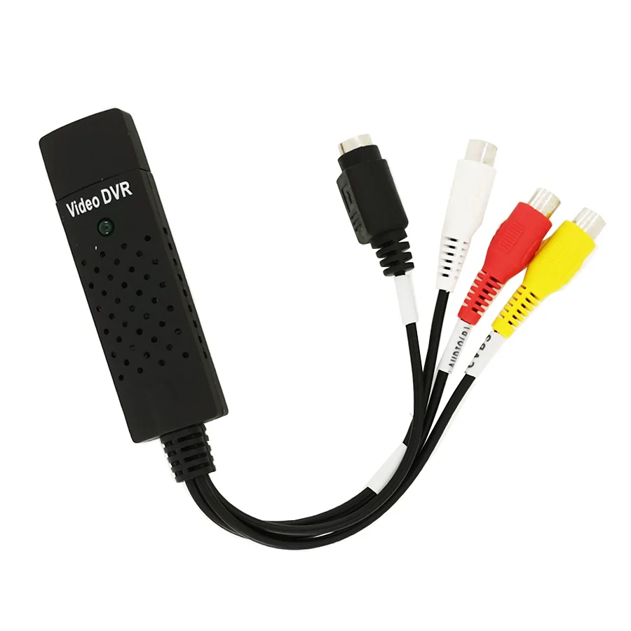 Адаптер для видеозахвата USB 2 0 преобразователь 1 канальная карта захвата аудио и