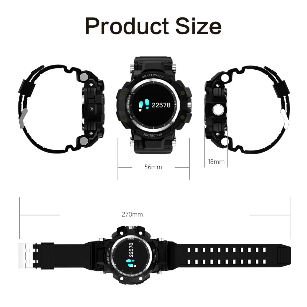 Фитнес браслет GW68 SmartWatch Водонепроницаемый IP67 200 дней в режиме ожидания Смарт Часы