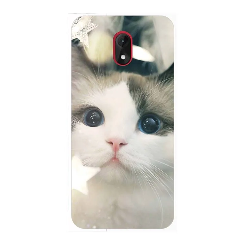 Case For Lenny5 Original Cartoon Print Phone Case For Wiko Lenny 5 Case Soft Matte TPU Silicone Back Cover For Wiko Lenny 5 5.7" - Цвет: A293