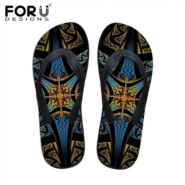 C0323AB FORUDESIGNS/крутой Панк-Череп; дизайнерские мужские вьетнамки с зомби; модные летние пляжные резиновые шлепанцы; мужские сандалии на плоской подошве - Цвет: C0323AB