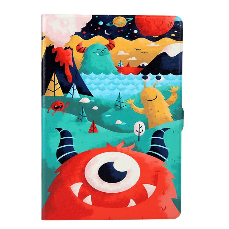 3 Чехол для планшета samsung Galaxy Tab S 2 S2, 9,7 дюймов, T810 T815, SM-T810, SM-T815, чехол для планшета с функцией автоматического сна, чехол с красочным принтом - Цвет: 3