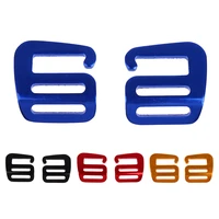 1 pair g hook outdoor webbing buckle for backpack strap 25mm quick release belts shoes bags fasteners d ring accessories
