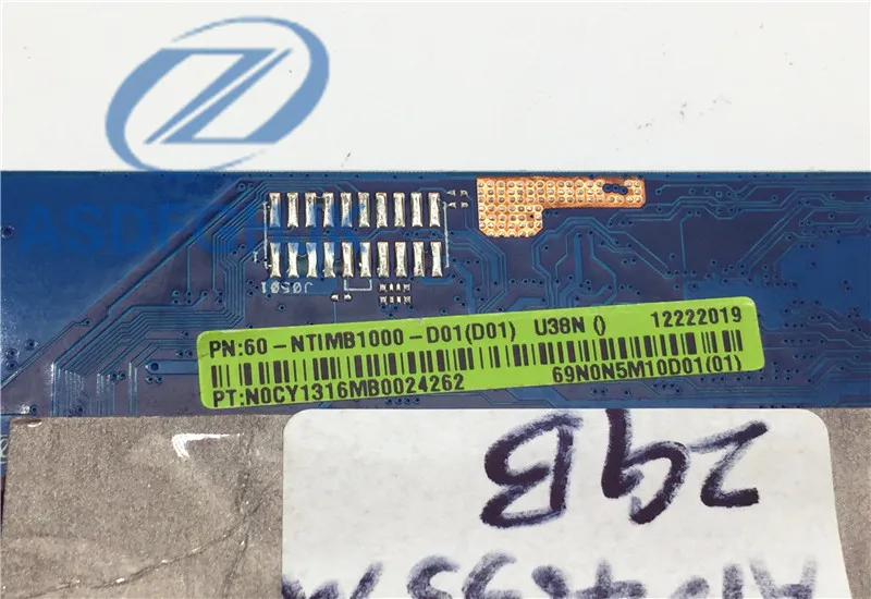 Материнская плата для ноутбука ASUS U38DT материнская 60-NTIMB1000-D01 rev2.1 2G RAM DDR3 Встроенная
