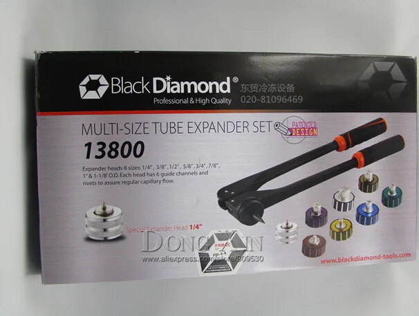 

High quality Black Diamond Multi-size tube expander set 13800 Tube Expanding Tool