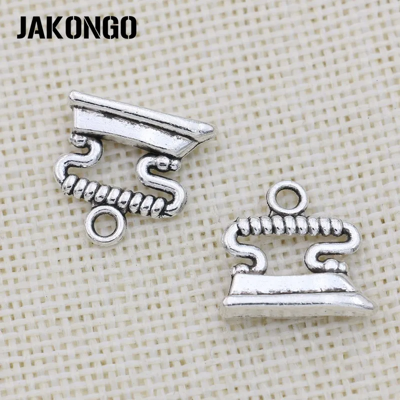JAKONGO тибетская Посеребренная Железная Подвеска для изготовления ювелирных