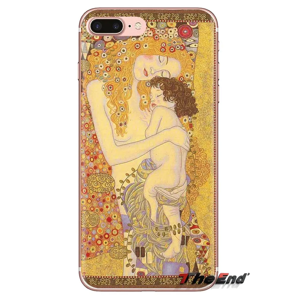 Чехол для телефона с рисунком мамы и ребенка Klimt сумка Huawei Nova 2 3 2i 3i Y6 Y7 Y9 Prime Pro GR3 GR5