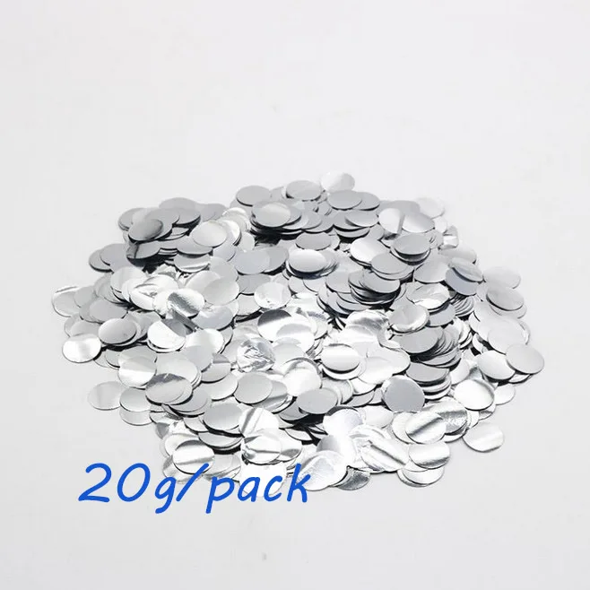 20g silver confetti 1 шт. гигантский 36 дюймов, розового и белого цвета Круглые латексные шарики красный «любящее сердце» воздушный шар "Конфетти" для свадьбы, на День святого Валентина для маленьких мальчиков платье для девочек на день рождения Декор - Цвет: 20g silver confetti