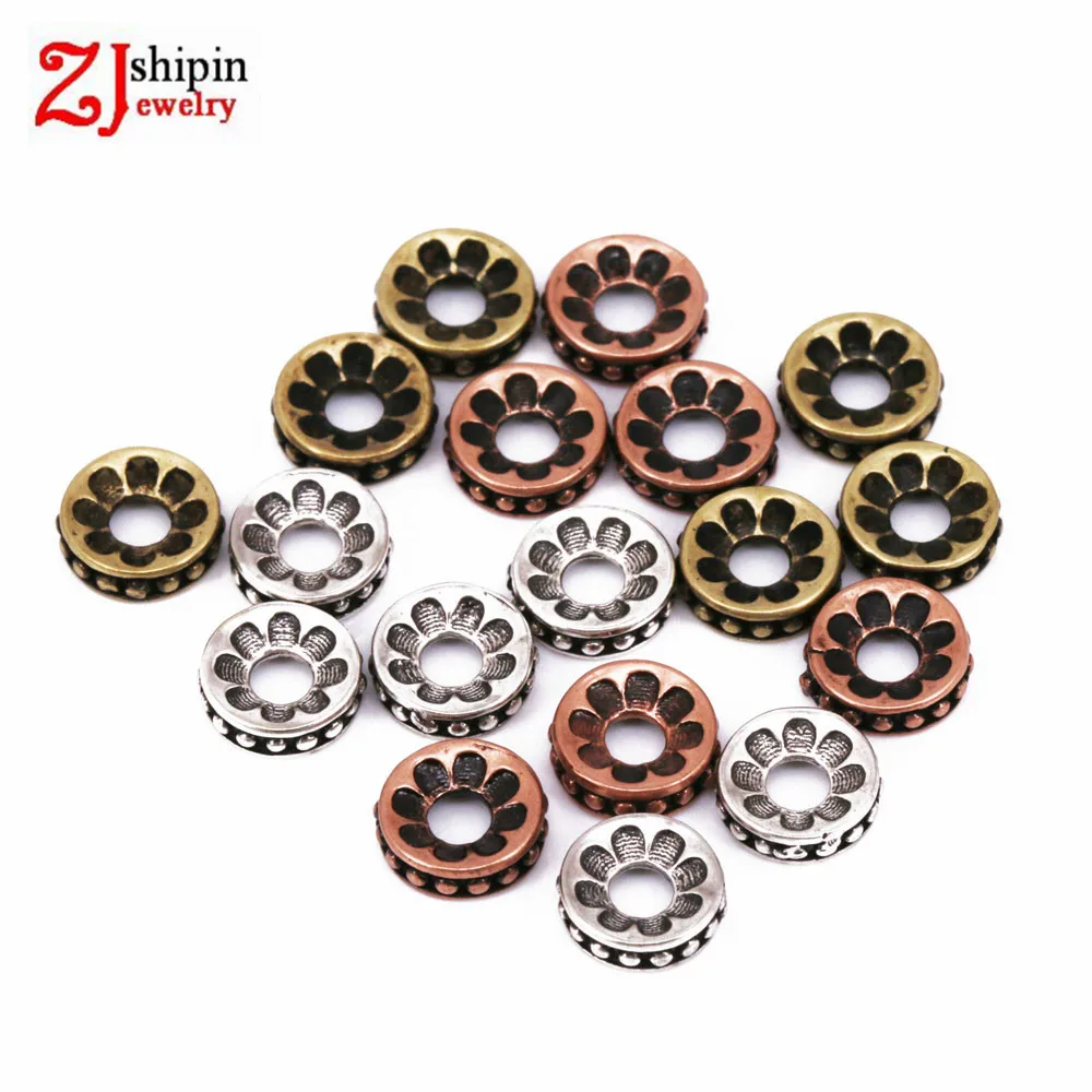 Модные Ретро CZ бусины разделенные соединитель для браслета ожерелья DIY Ювелирные