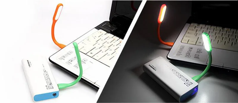 Мини USB гибкий светодиодный светильник для ноутбука, супер яркий книжный светильник, лампа для чтения для компьютера, портативного компьютера