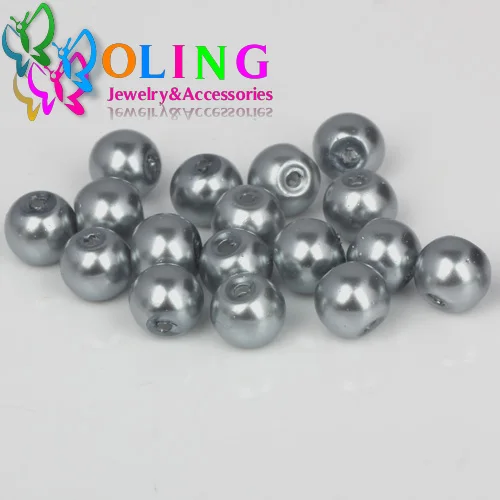 6mm 50pcs 064 OlingArt 6 мм 50 шт./лот Бусины из стекла круглый имитация жемчуга браслет DIY Серьги Подвески ожерелье для изготовления ювелирных изделий - Цвет: 6mm 50pcs 064