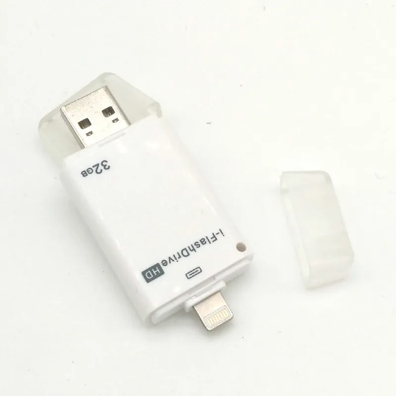 I Flashdrive 32G смартфон Otg USb флеш накопитель Lightning/Usb для iphone 5/6/6plus ipad встроенная карта