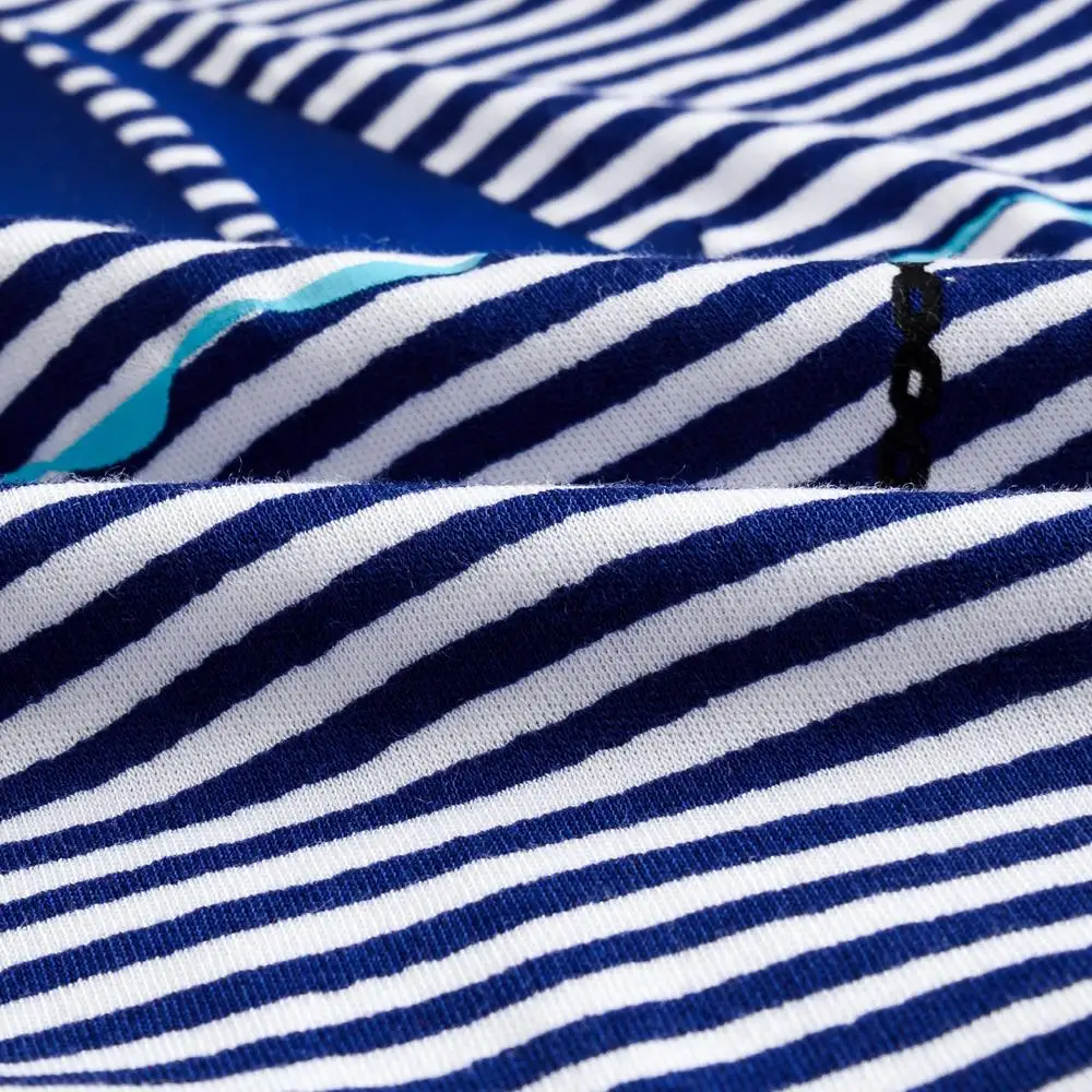 Fashion Baby Boy Jumpsuits Summer Short Sleeve Newborn Striped Blue Infant Rompers Ropa Ninas Terciopelo Romper Onesie|Песочники для