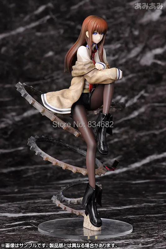 J.g Chen/Бесплатная доставка Прохладный 9 &quotШтейнс ворота Makise Kurisu 1/8 Масштаб ПВХ