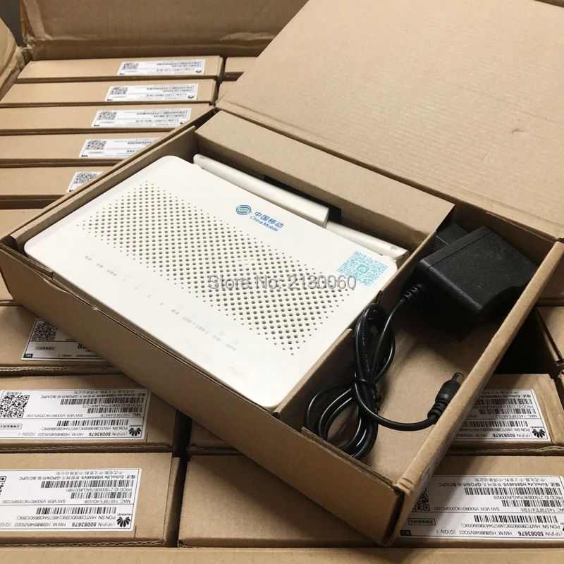 Hs8546v ont hs8546v hs 8546 В GPON маршрутизатор FTTH ОНУ 4ge 4 Порты и разъёмы + 1tel 2USB WiFi английский