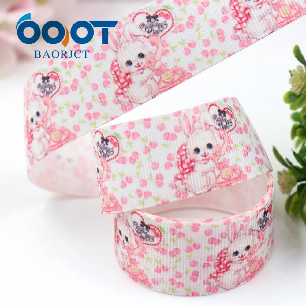 OOOT BAORJCT I-19223-448 25 мм 10 ярдов животных термотрансферные печатные корсажные ленты, лук кепки DIY аксессуары украшения