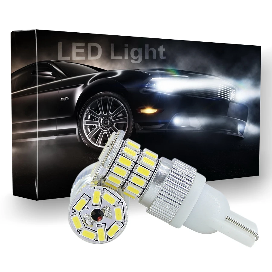 Габаритные парковочные огни T10 LED Canbus W5W 168 194 для Mercedes Benz W211 W221 W220 W163 W164 W203 C E SLK GLK CLS M