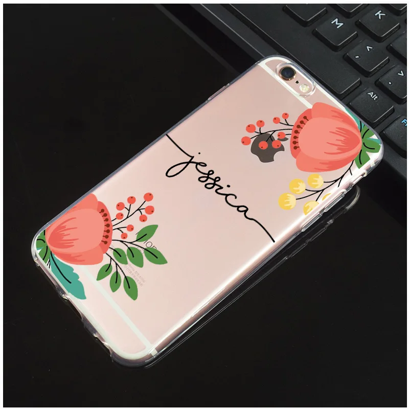 11 Чехол для iPhone 11 Pro, XS, XR Max, 4, 4S, 5c, 5, 5S, SE, 6, 6s, 7, 8 Plus, X, Цветочный, по индивидуальному заказу - Цвет: 11