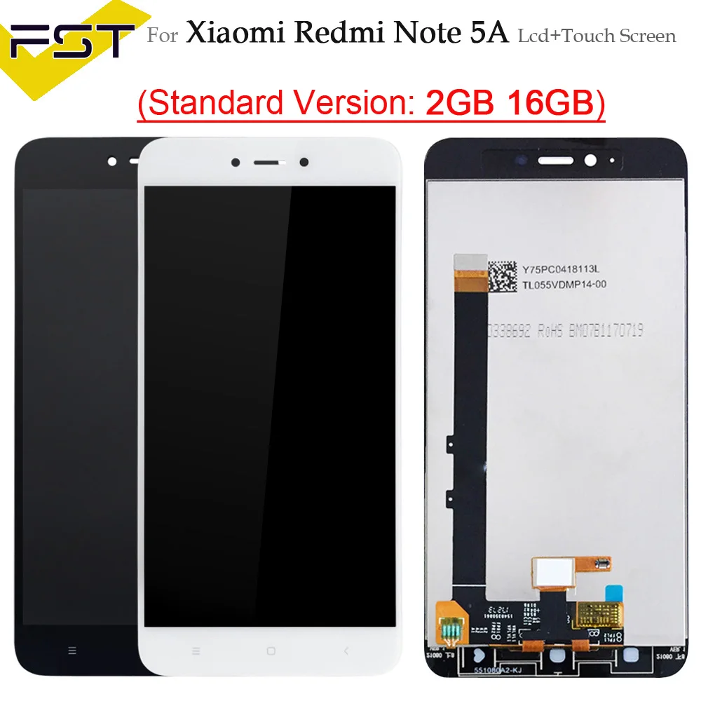 ЖК дисплей для Xiaomi Redmi Note 5A 2 ГБ/16 ГБ Hongmi RedRice дигитайзер экрана сенсорная панель