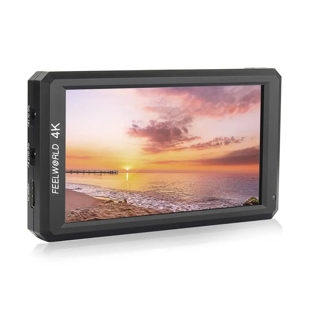 Feelworld F6 5 7 &quotIPS 4K HDMI монитор для DSLR или беззеркальной камеры Gimbal + аккумулятор