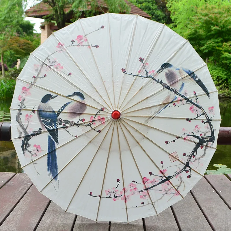 Косплэй классический клееный бамбуковый зонтик реквизит для сценического