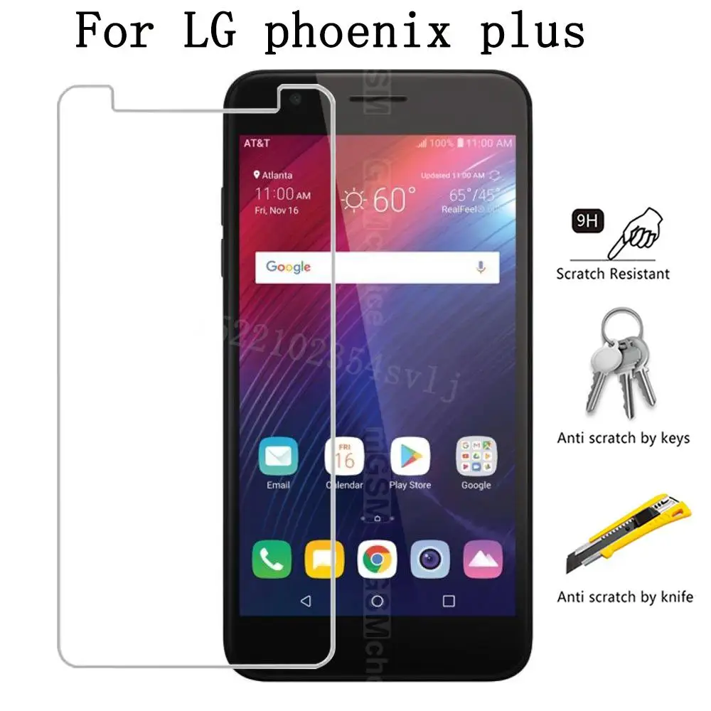 2.5D 0 26 мм 9H Премиум Закаленное стекло для LG phoenix plus защита экрана закаленная