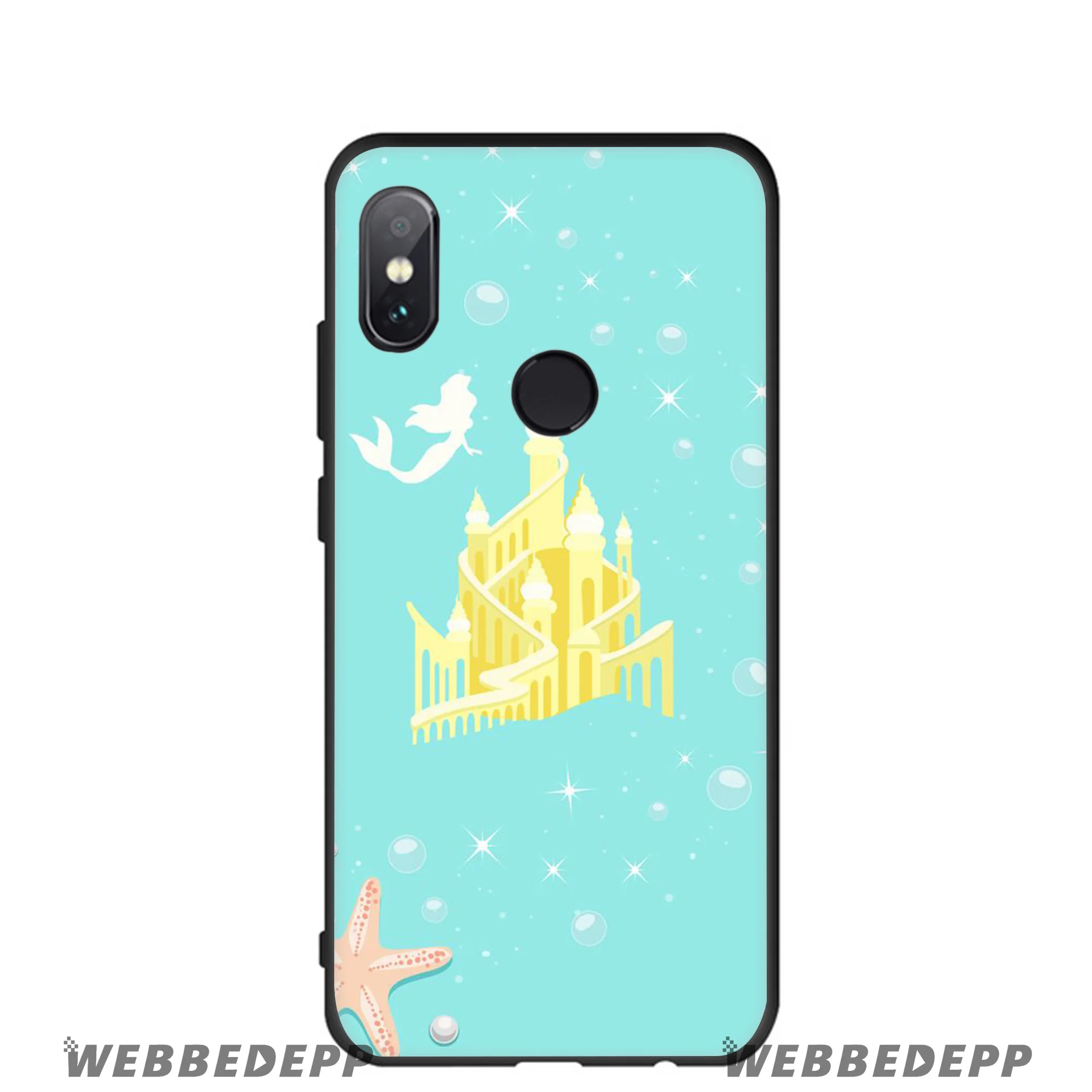 12 WEBBEDEPP Ариэль Русалочка Мягкий силиконовый чехол для Xiaomi Redmi Note 7 6 6A 5 4 4X 4A 5A 5 S2 Plus Pro Lite - Цвет: 12