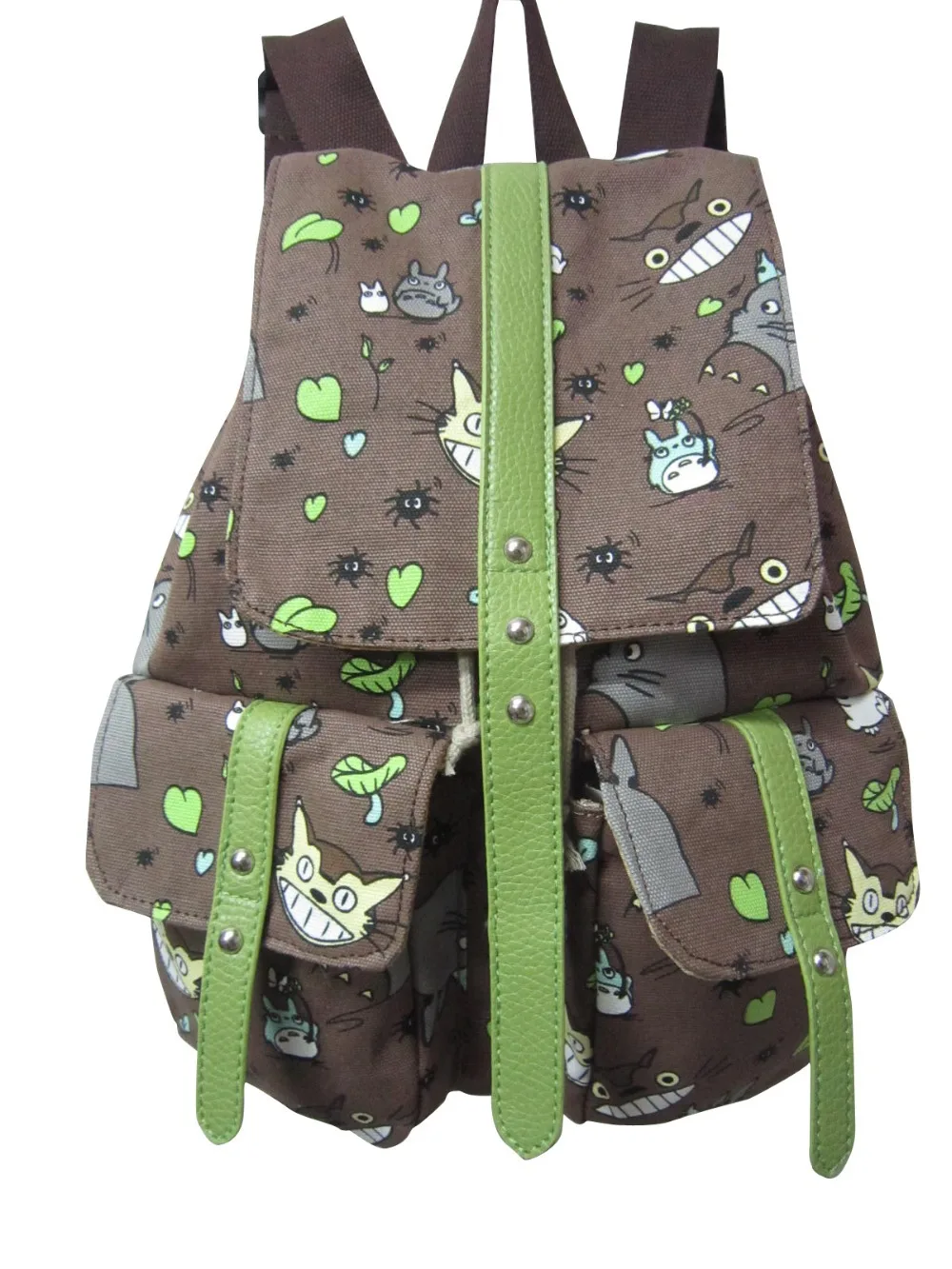 327#A Seven color My neighbor totoro backpack canvas bag printing leisure shopping shoulders female boy backpack/bag | Игрушки и хобби