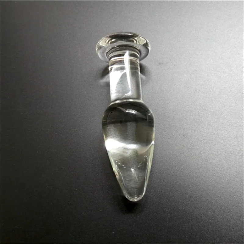 Стеклянная Анальная пробка Pyrex фаллоимитатор секс игрушки для мужчин прозрачные