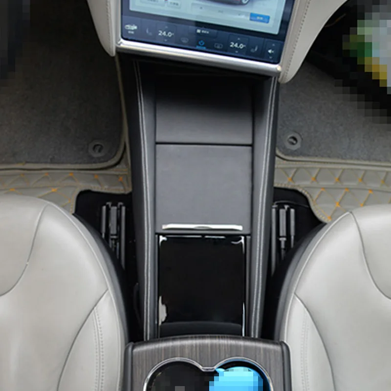 Настраиваемый пульт управления подлокотник для Tesla model S интегрированный